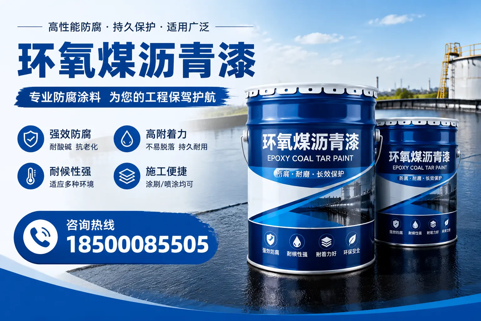 环氧煤沥青漆与其他漆类的比较,遂宁用户的选择依据