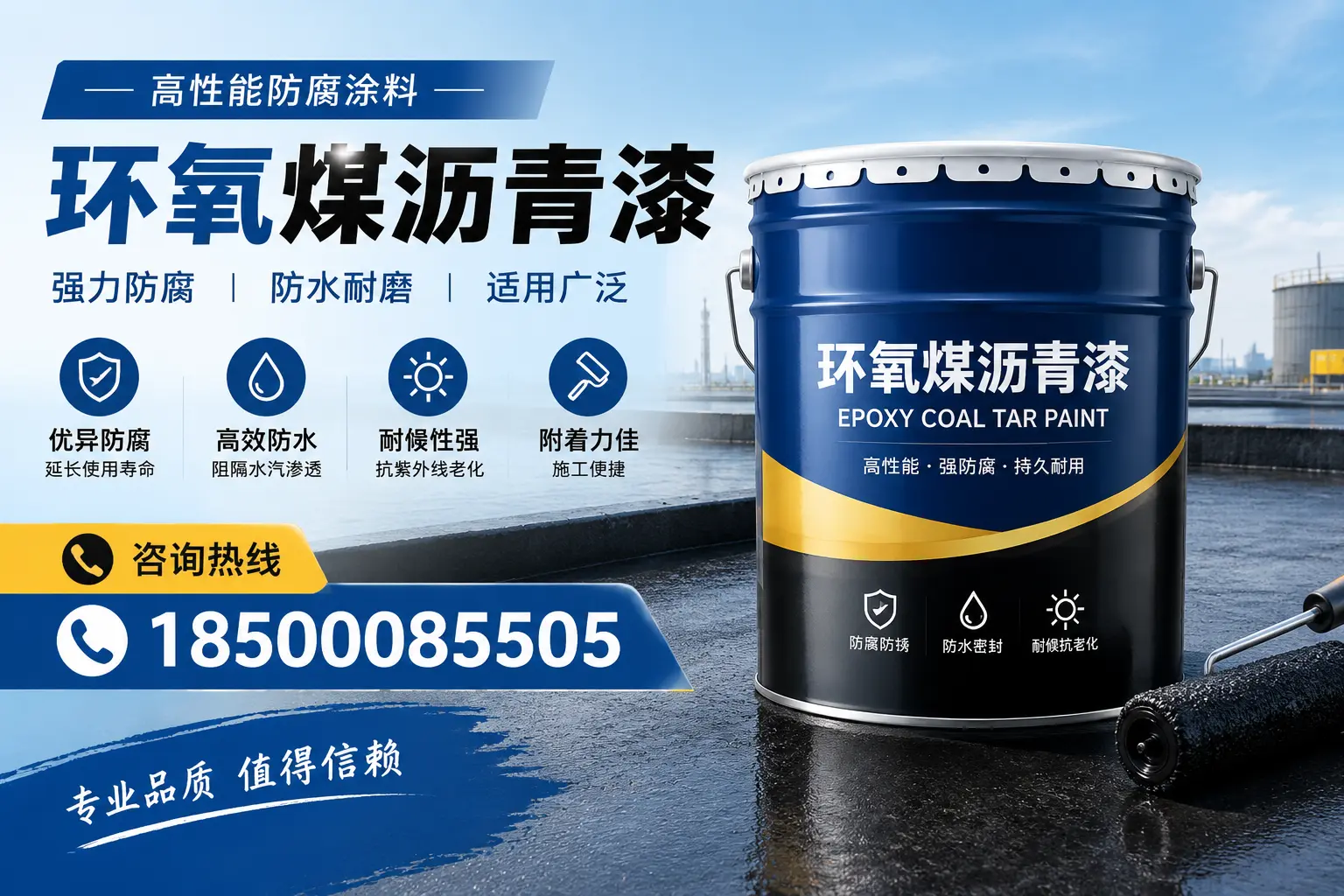 环氧煤沥青漆的主要成分与功能,遂宁用户深度了解